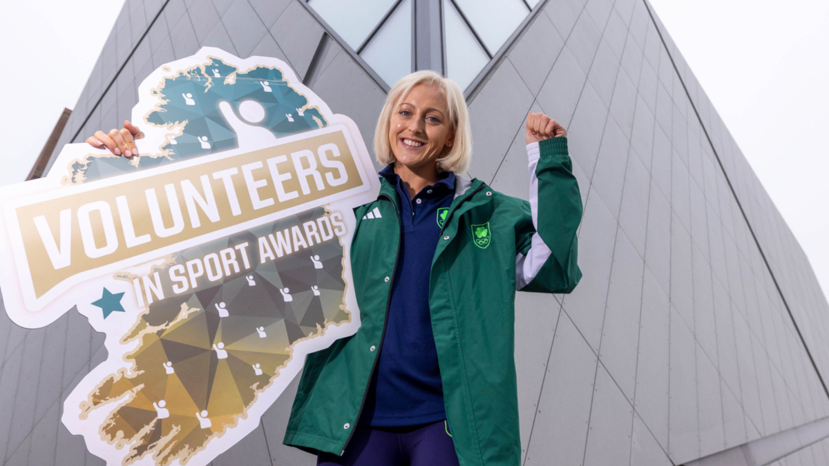 Olympian Sarah Lavin champions the launch of the Federation of Irish Sport 2024 Volunteers in Sport Awards